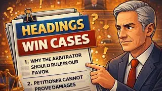 How Arbitrators Read Briefs: Writing Headings That Win (AAA Arbitration Insight)