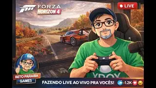 FORZA HORIZON 4 GAMEPLAY AO VIVO RODA RODA