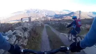 Steep descent above Llanberis