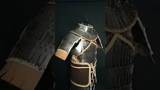Heavy Mongol/Jurchen lamellar armor, 12-13th century. Reconstruction.
