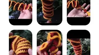 Crochet wind spinner 🧶 super easy #crochet #diy 