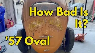 Спасение VW Oval Beetle '57 — разборка