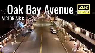 Christmas in Oak Bay - Victoria BC (Drone Footage) 4k Ultra HD Film