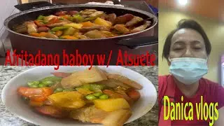 Afritadang baboy /w atsuete