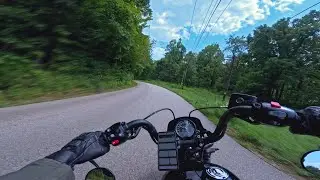 Exhilarating Twisty Backroads | POV Indiana Motorcycle Ride P3