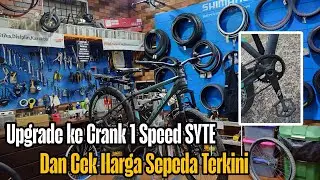 Upgrade Crank 1 Speed, sekalian Cek Harga Sepeda MTB Terkini