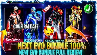 NEXT EVO BUNDLE 100% | NEW EVO BUNDLE FULL REVIEW | FF NEXT EVO BUNDLE EVENT | FREE FIRE NEW  EVENT 