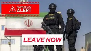 Alert 🚨US EMBASSY Says Strikes Soon LEAVE Iran NOW To Its Citizens