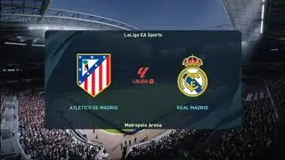 Chile Pes Ps4 / Atletico de Madrid vs Real Madrid/ Semifinal Supercopa 2026