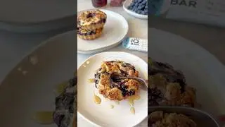 Blueberry Lemon Protein Donuts 🍩🫐