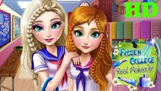 &hearts;  Frozen Games Frozen Elsa And Anna Dressup College Prep &hearts;