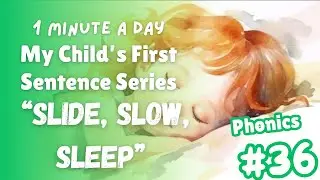 Slide 🎢 Slow 🐢 Sleep 😴 | Learn the SL Sound | Phonics for Kids | 1 Minute English