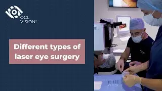What are the different types of laser eye surgery?