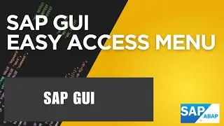 15 - SAP Screen navigation via menu | SAP Easy Access | SAP Menu | SAP in Hindi