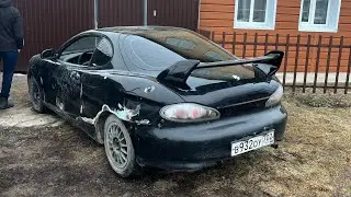 #Часть1 Купили легендарную машину Hyundai Tiburon 2.0л 143л.с/Как в NFS Andegraynd 2