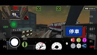 乗務員シュミレーター口川モノレール空港快速芝岡空港行き4000系で乗務。