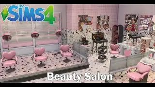 | SIMS 4 |✂️Beauty Salon+Apartment💅|Stop Motion|DL+CC Links