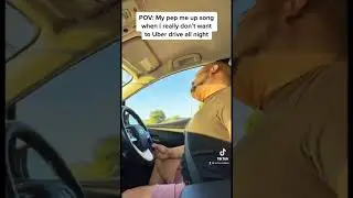 Baby girls gotta do what he&rsquo;s gotta do #rideshare #driving #classic #millennials