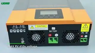3200W 24V 220V 450V Inbuilt 80A MPPT Charge Controller 3.2KW Pure Sine Wave Hybrid Solar Inverter