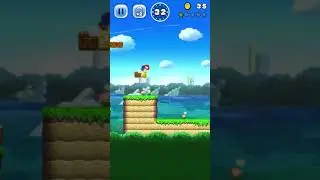 Super Mario Run: World 1-1 Up and Over