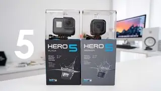 GoPro Hero 5 Black and Hero 5 Session UNBOXING + Setup