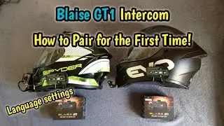 HOW TO CONNECT OR PAIR BLAISE GT1 INTERCOM FOR THE FIRST TIME