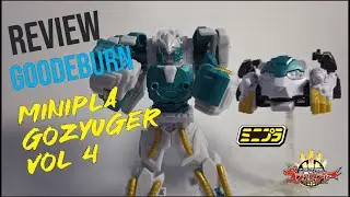 Review Minipla Reguler Terakhir Gozyuger - Goodeburn & Bearkuma 50 Minipla ミニプラ  ゴジュウジャー