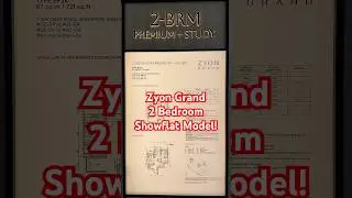 Апартаменты Zyon Grand Premium с 2 спальнями и ознакомительным туром | Новый проект в Сингапуре