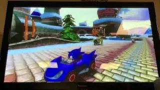 Sonic and Sega All Stars Racing Icicle Valley 1:46.018
