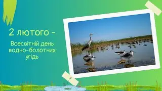 2 февраля &ndash; Всемирный день водно-болотных угодий