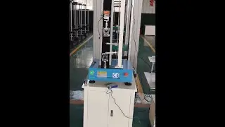 5KN Single Column Rubber Tensile Testing Machine Test Video  1