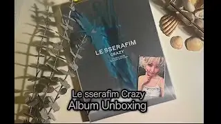 🌸Unboxing Le sserafim &ndash; Crazy (Odd Fairy Floss Ver.) 🌸| K-pop Album Unboxing