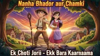 Nanha Bhador aur Chamki 🙀😱 Gaon ki Jan bachany wali jori #cartoonmove#cartoonhindi#cartoonbhejo#subv