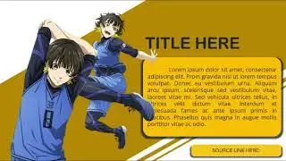 BLUE LOCK | PowerPoint Template
