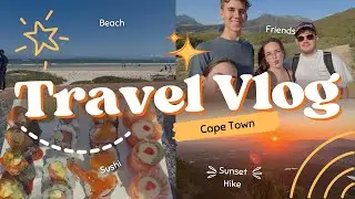 Cape Town Travel Vlog 🇿🇦 | Beaches, Hiking & Sunsets