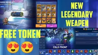 New legendary weapen 🤯🤯 and Free tokens 😍😍 for this weapen with event 🥰🥰#Mech arena 