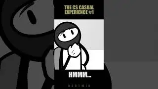 CS CASUAL IS A NIGHTMARE #1 #shorts #csgo #animation