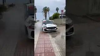 BIG CRASH RALLY RACC 2025 #action #automobile #car #rally #wrc #show #racing #motorsport #cars #race