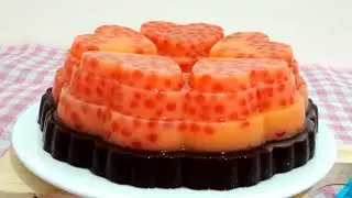 Jelly Mutiara. Bahannya ekonomis jadinya cantik. Puding kekinian.