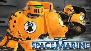 Augmented mod &ndash; Full Imperial Fists Team in action | Warhammer 40,000: Space Marine (Exterminatus)