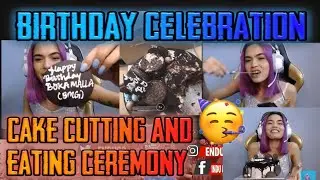 INDU MALLA GAMING BIRTHDAY CELEBRATION 🎉 || CAKE CUTTING & EATING CEREMONY 😂 - GAURABYT ||