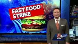 BOSTON: 8.29 Fast-Food Strike