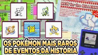 Desvendando o Pokémon de Evento Mais Raro da História dos Jogos - Curiosidades Pokémon