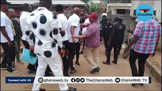 Akwatia By-Election: Fight erupts between NDC-NPP supporters over destroyed posters
