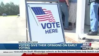 Voters give opinions on bill allowing votes up to 15 days before election night