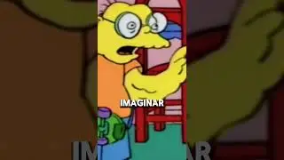 Simpsons: e a bizarra origem de Hans Moleman. #comicbookcompany #nerd #nerdoceu