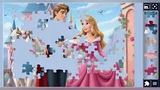 Royal Romance at the Castle👑👑🎀🏰🐎✨️🪄//jigsaw puzzles🧩//jigsaw puzzles journey🧩//puzzlesArt🧩🧩//