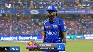 Hardik Pandya batting today match | Hardik Pandya batting vs RR match |rr vs mi match highlights