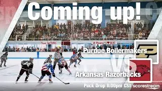 Arkansas vs Purdue Game 1 (ACHA Hockey)