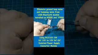 How to eliminate ground loop noise and humming noise from USB Bluetooth module installed on Pioneer